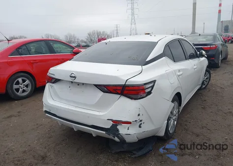 2020 Nissan Sentra S Xtronic Cvt from USA, damaged, VIN 3N1AB8BV8LY257118